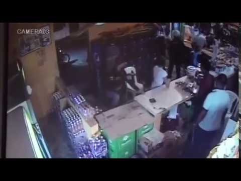 Video de asalto en supermercado de SFM grabado por cámaras de vigilancia