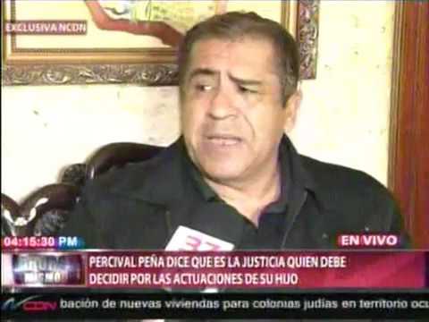 Ex general Percival declaraciones sobre su hijo Percival Matos. Odebretch, Danilo Medina
