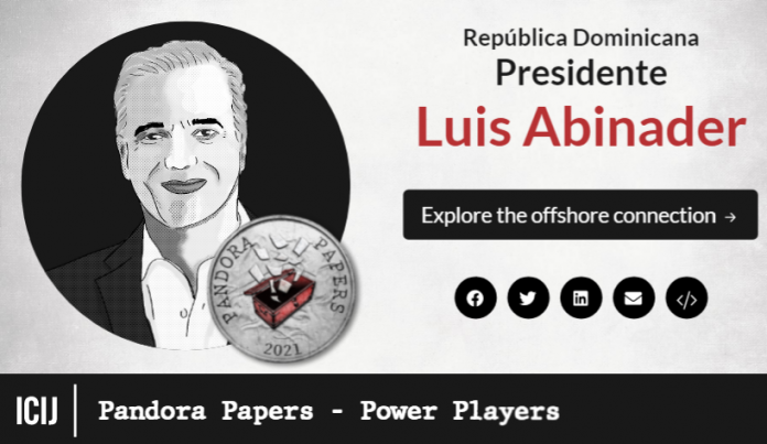 Investigación «Papeles de Pandora» revela que 14 líderes mundiales, incluyendo Abinader, escondieron su fortuna