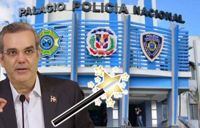 Abinader dice no tiene una “varita mágica” para resolver el problema de la Policía Nacional