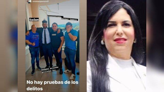Retiran grilletes a tres miembros de la familia López Pilarte en La Vega
