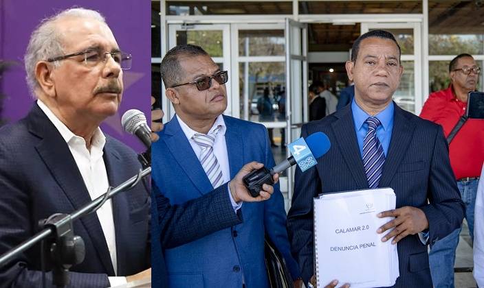 Depositan querella penal contra Danilo Medina; lo acusan de ser cabecilla de estructura criminal que desfalcó al Estado Dominicano