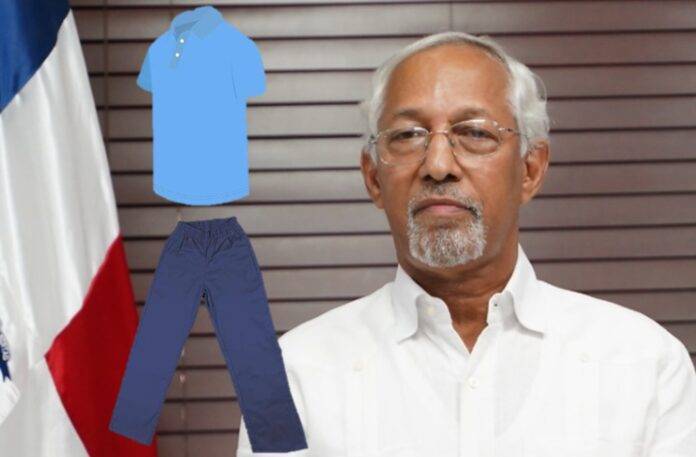 Educación licita RD$ 2 mil millones de pesos para cambio de uniformes en próximo año escolar