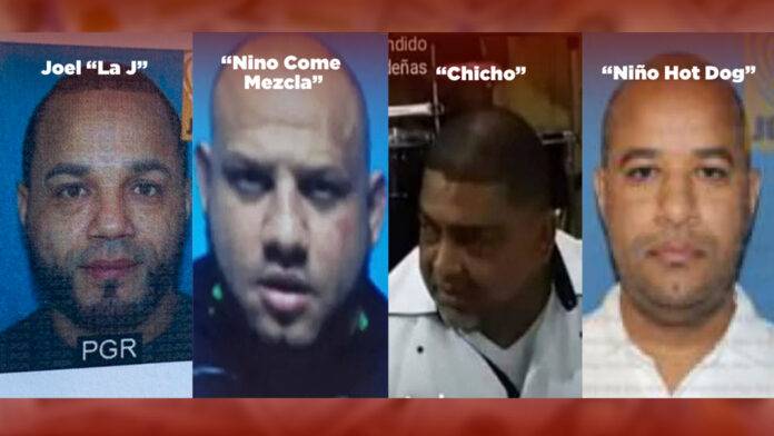 Principales investigados en Operación Halcón IV son Joel «La J», «Nino Come Mezcla», «Chicho» y «Niño Hot Dog»