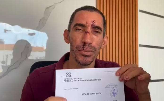 Precandidato a regidor de FP Jairo Rivas firma acuerdo para poder ser dejado en libertad