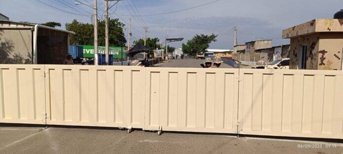 Autoridades cerraron la frontera RD-Haití por construcción de canal de río Masacre