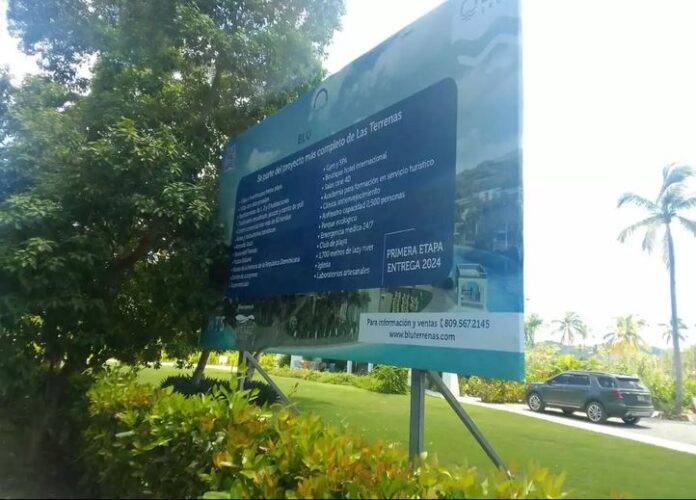 Paralizan operaciones en proyecto turístico Blue Terrenas