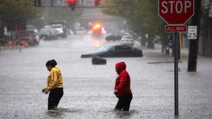 Nueva York declara el estado de emergencia por lluvias e inundaciones