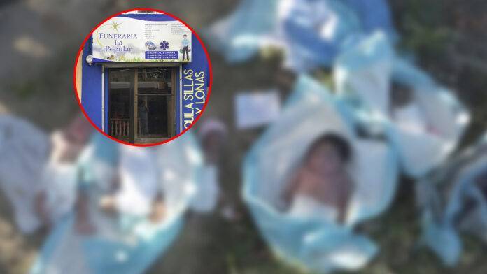 Funeraria La Popular dice entregó cadáveres de recién nacidos a empleado cementerio