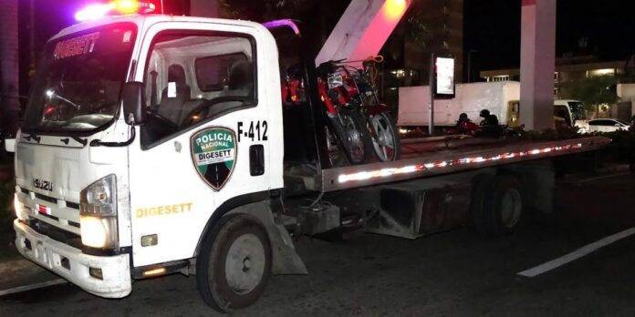 Digesett fiscalizó anoche 1,268 conductores durante operativo en diferentes puntos del país