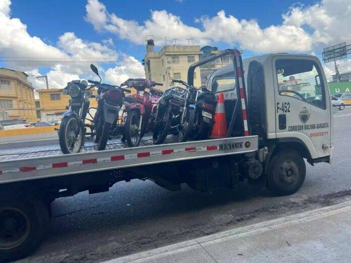 Se intensifican operativos contra motocicletas que circulan por túneles y elevados