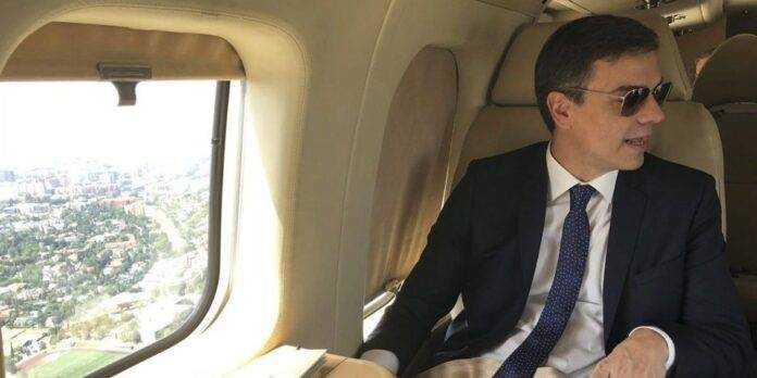Pedro Sánchez hizo 33 vuelos secretos en avión presidencial a República Dominicana
