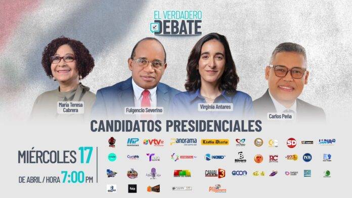 Amplia red de medios se une a la transmisión del debate presidencial de candidatos alternativos