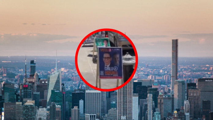 Violaciones a la Ley Electoral: Proliferación de Propaganda Política en los Colegios Electorales de Nueva York