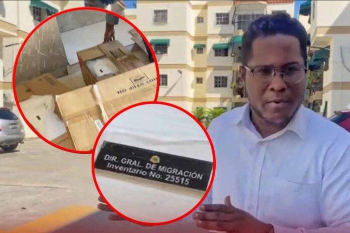 Denuncian aires acondicionados de la Dirección General de Migración son instalados en apartamento de funcionario de dicha institución