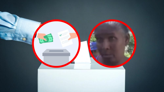 Señora asegura que hay pocas personas votando porque «No hay dinero para motivarlos»