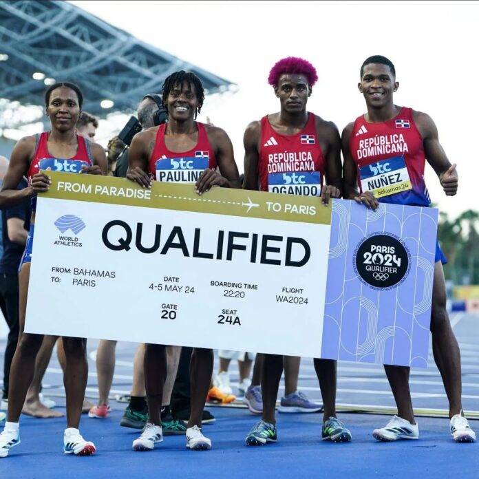 Equipo de Relevo Mixto de República Dominicana Avanza a los Juegos Olímpicos de París 2024
