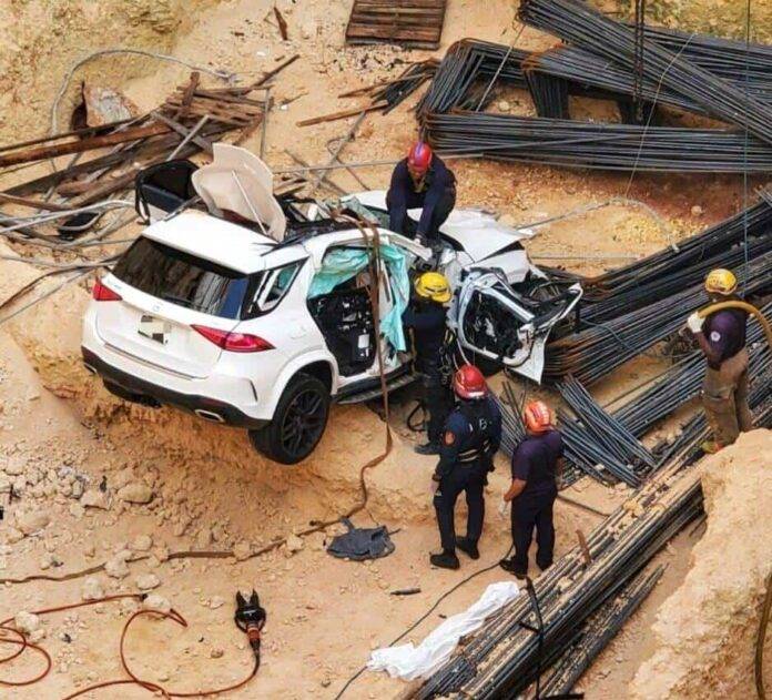 Vehículos precipitados en hoyos de construcción: Urgente necesidad de medidas de seguridad