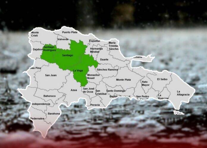 COE emite alerta verde para tres provincias por presencia de vaguada