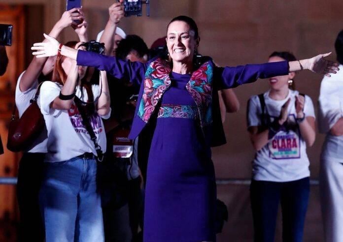 Claudia Sheinbaum hace historia como la primera mujer presidenta de México