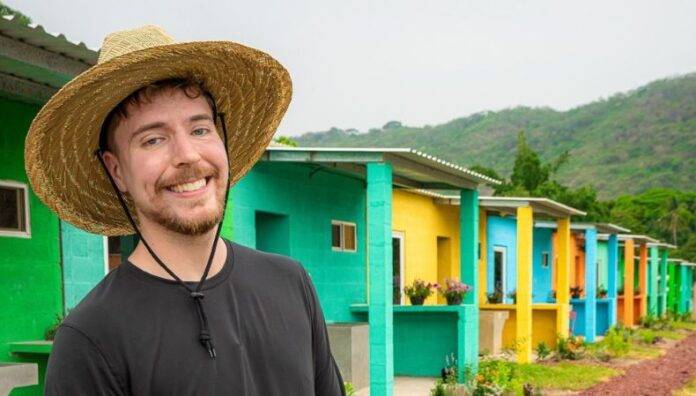 Youtuber MrBeast construyó y donó 100 casas a familias salvadoreñas
