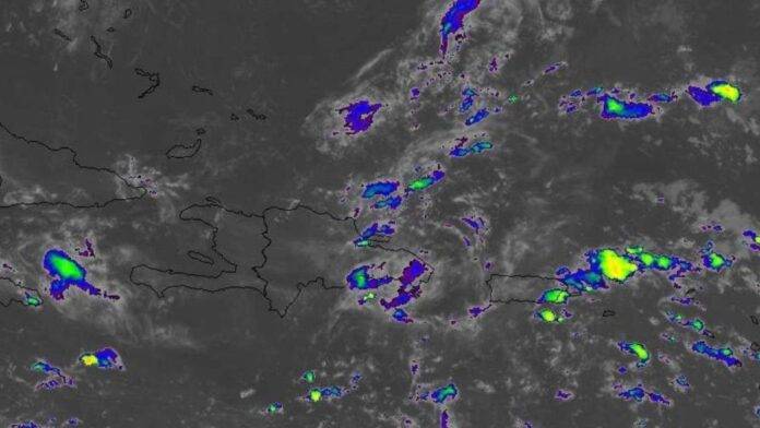 Onda tropical provocará fuertes aguaceros en República Dominicana este fin de semana