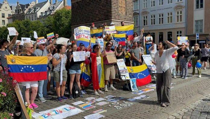 Protestas globales exigen transparencia electoral y la salida de Nicolás Maduro en Venezuela