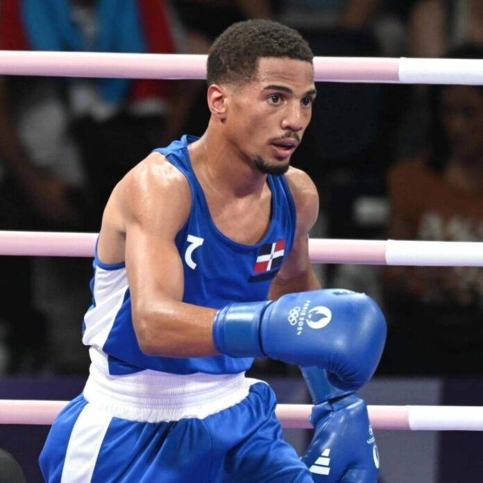 Yunior Alcántara asegura medalla de bronce en boxeo para la RD en los Juegos Olímpicos de París 2024