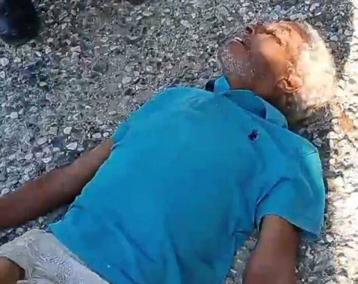 Denuncian caso de hombre desconocido frente a oficina de Edesur; intervención del 911 tras grabación