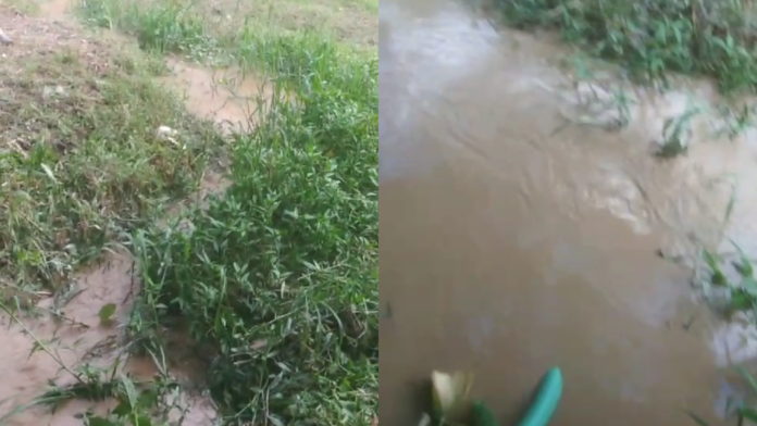 Denuncian contaminación de un riachuelo en Bonao en el sector La María, cercano a INFOTEP