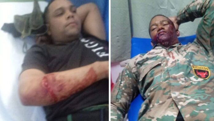 Dos soldados dominicanos heridos durante operativo de deportación en Azua