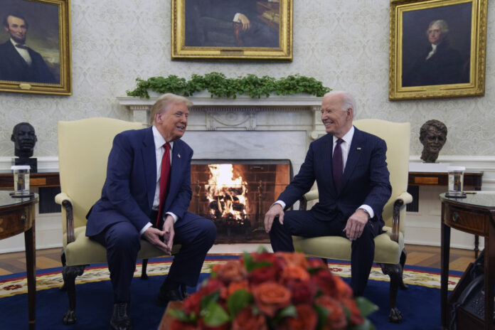 Donald Trump y Joe Biden protagonizan encuentro en la Casa Blanca para iniciar la transición