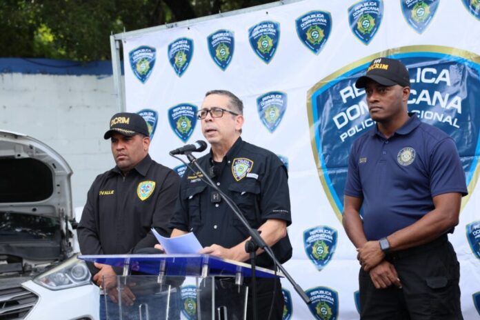 Policía Nacional desmantela estructura criminal dedicada al robo y alteración de vehículos