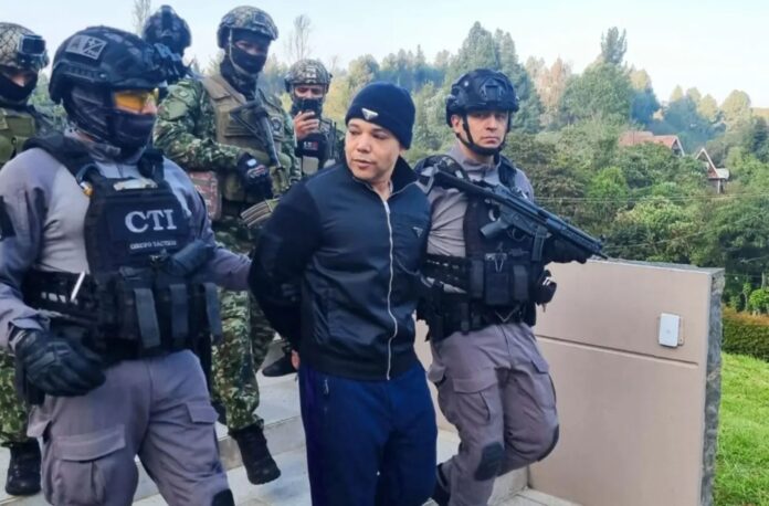 Capturan en Colombia a Erick Mosquea, señalado como líder de la operación Falcón