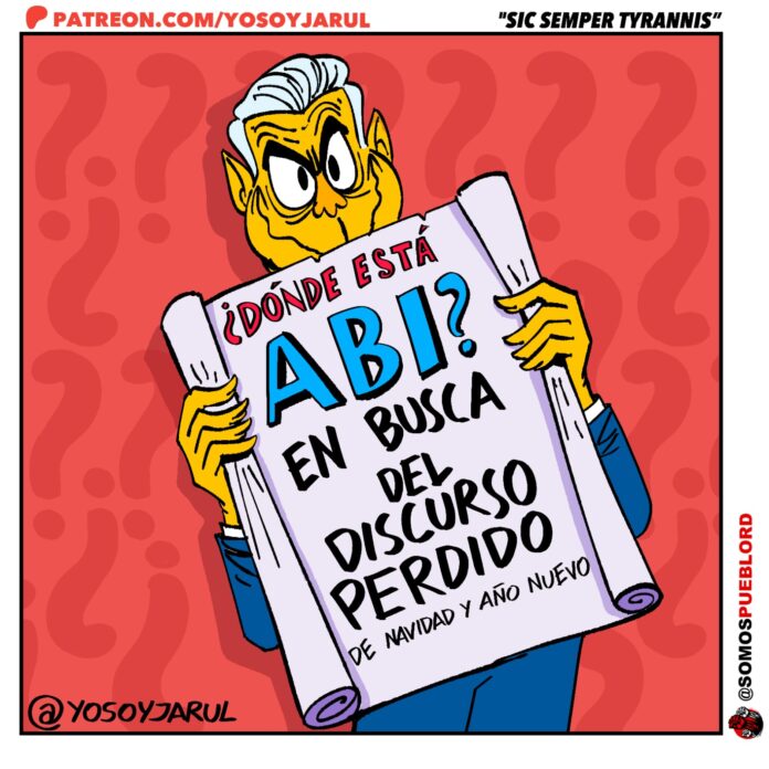 Caricatura Sic Semper Tyrannis de Yosoyjarul 03 enero 2025