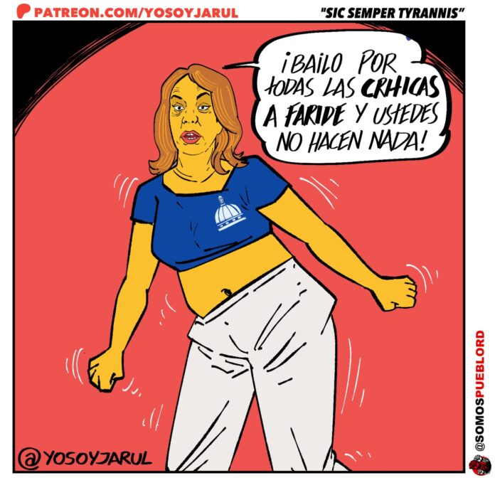 Caricatura Sic Semper Tyrannis de Yosoyjarul 06 enero 2025