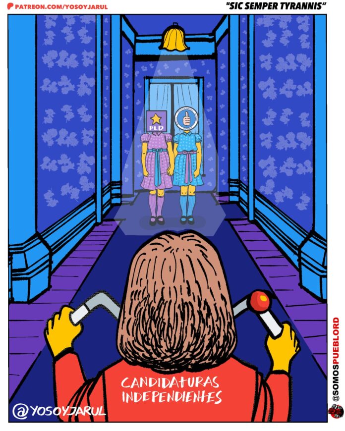 Caricatura Sic Semper Tyrannis de Yosoyjarul 28 enero 2025