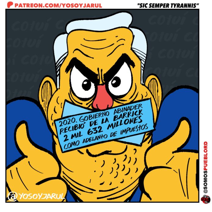 Caricatura Sic Semper Tyrannis de Yosoyjarul 10 enero 2025