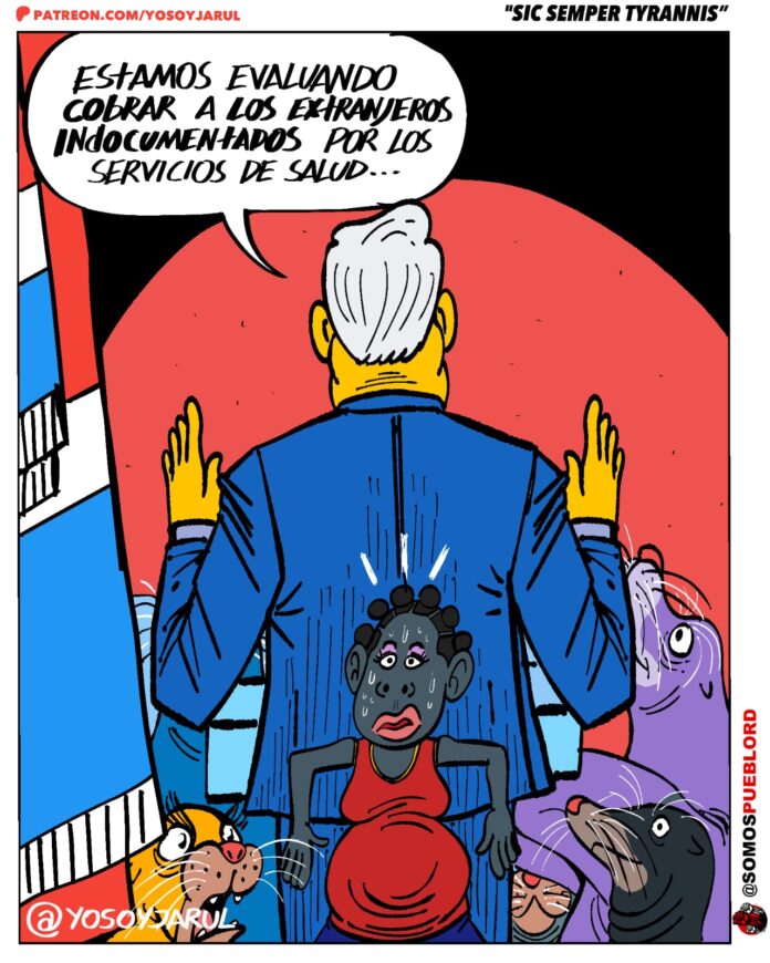 Caricatura Sic Semper Tyrannis de Yosoyjarul 04 febrero 2025