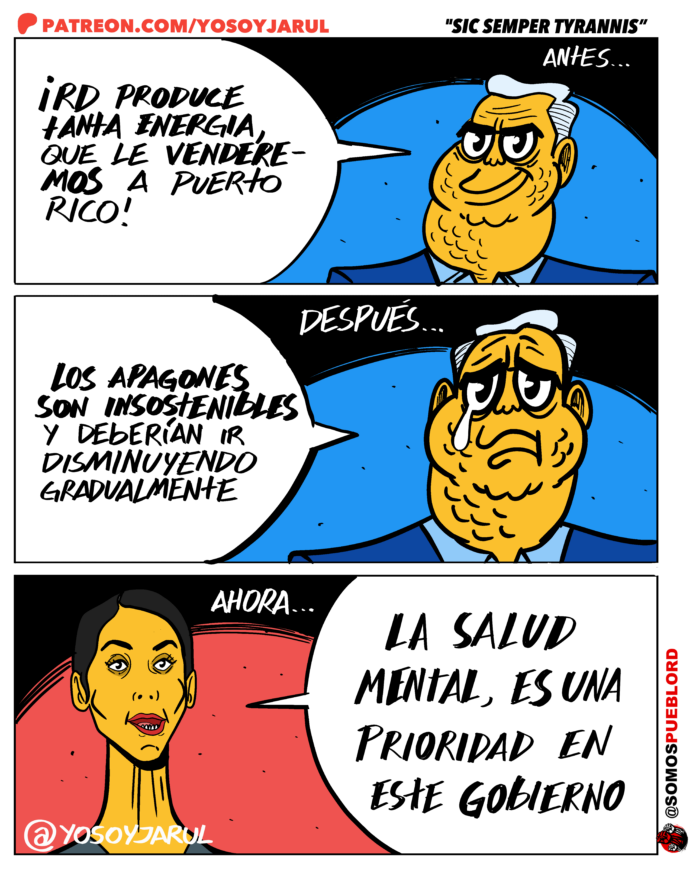 Caricatura Sic Semper Tyrannis de Yosoyjarul 12 de febrero 2025