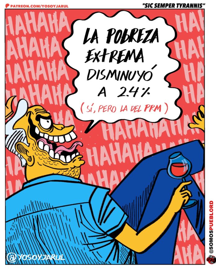 Caricatura Sic Semper Tyrannis de Yosoyjarul 25 de febrero 2025