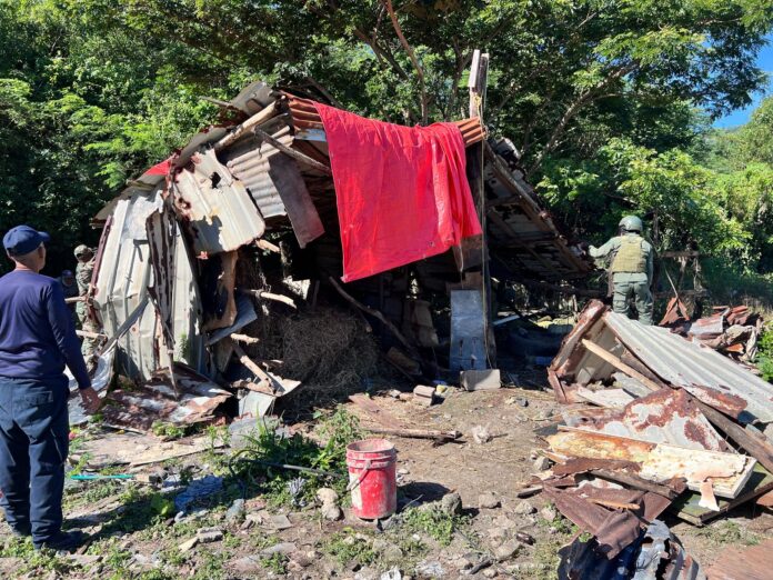 Autoridades desmantelan asentamiento ilegal en Refugio de Vida Silvestre de Luperón