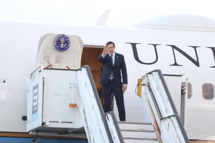 Marco Rubio concluye visita a RD tras abordar crisis de Haití y seguridad regional