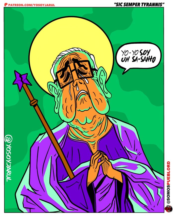 Caricatura Sic Semper Tyrannis de Yosoyjarul 08 de Marzo 2025