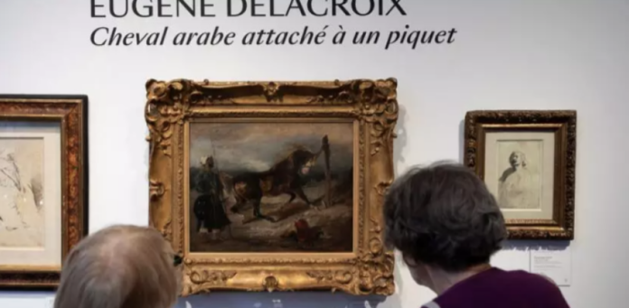 Descubren una pintura perdida de Delacroix, aparece tras 150 años