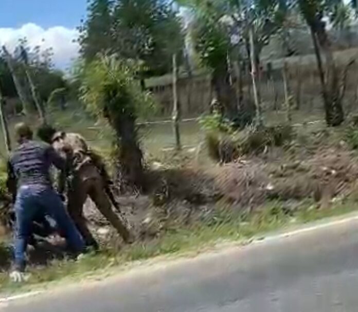 Haitiano en Situación Irregular Intenta Desarmar a Soldado en Dajabón