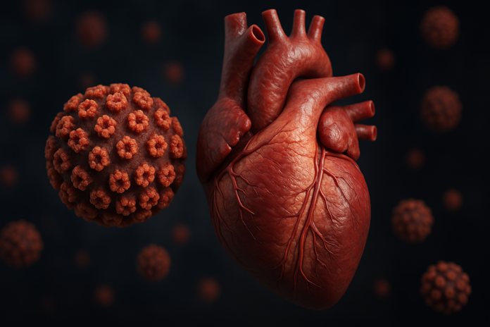 Virus del papiloma humano (HPV) aumenta en un 40% el riesgo de enfermedades del corazón, según estudio