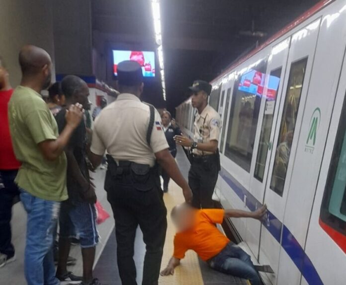 Emergencia en el Metro: hombre sufre accidente en estación Francisco Gregorio Billini