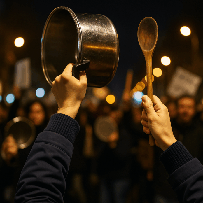 Convocan cacerolazo para el martes 13 de mayo contra leyes mordaza que amenazan la libertad de expresión