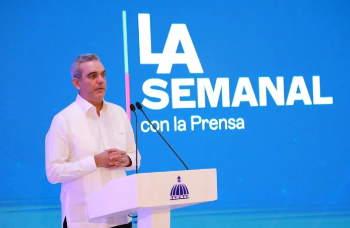 Luis Abinader no realizará “La Semanal” este lunes por motivo del feriado